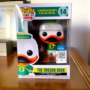 The University of Oregon Duck. Funko POP! Mascot.